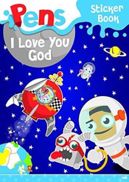 Pens Sticker Book: I Love You, God, Paperback / softback Book