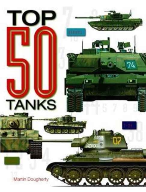 Top 50 Tanks, Hardback Book