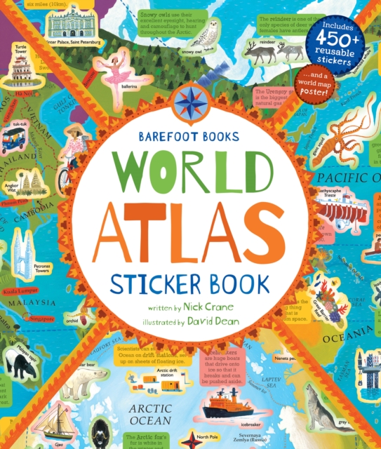 World Atlas Sticker Book, Paperback / softback Book