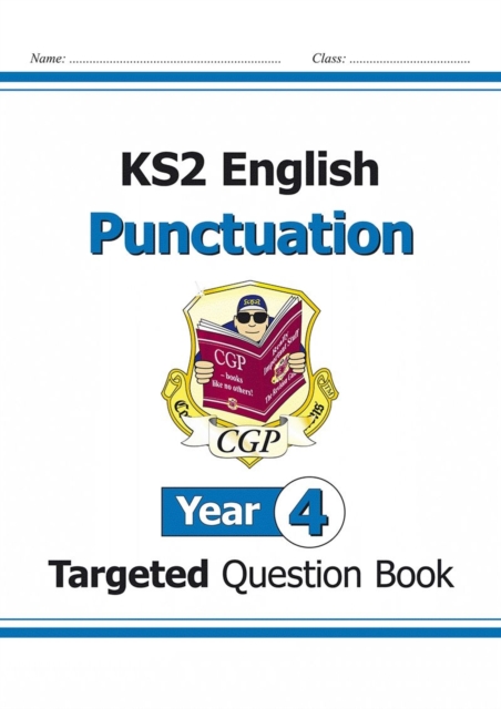 KS2 English Year 4 Punctuation Targeted Question Book (with Answers), Paperback / softback Book