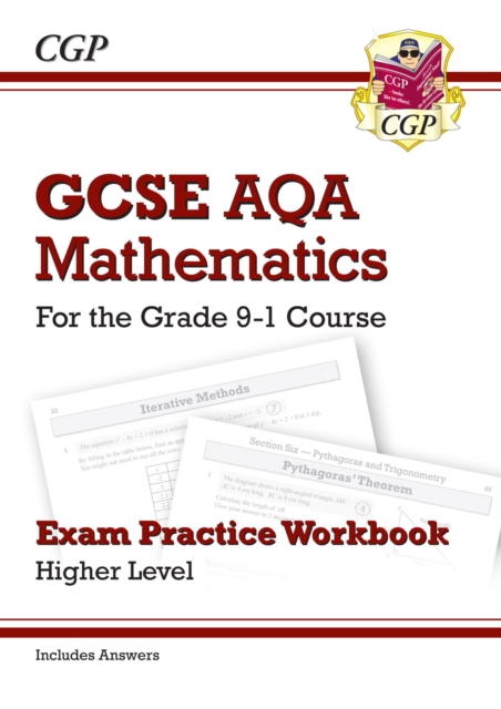 GCSE Maths AQA Exam Practice Workbook: Higher - includes Video Solutions and Answers, Paperback / softback Book