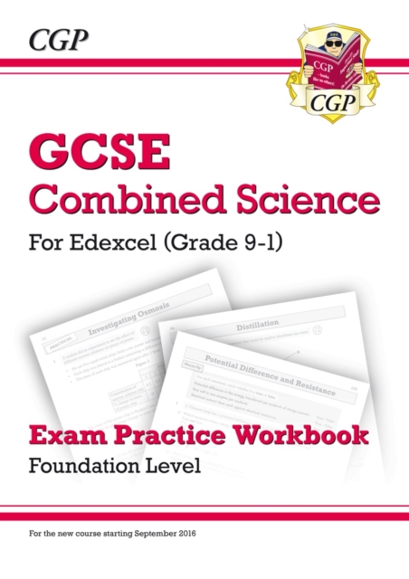 New GCSE Combined Science Edexcel Exam Practice Workbook - Foundation (answers sold separately), Paperback / softback Book