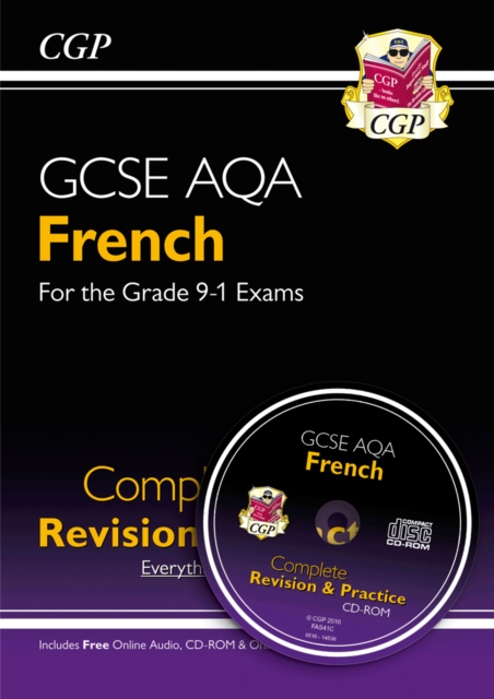 GCSE French AQA Complete Revision & Practice: with Online Edition & Audio (For exams in 2024 & 2025), Multiple-component retail product, part(s) enclose Book