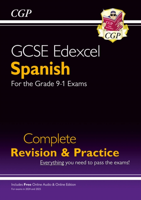 GCSE Spanish Edexcel Complete Revision & Practice (with Free Online Edition & Audio), Multiple-component retail product, part(s) enclose Book