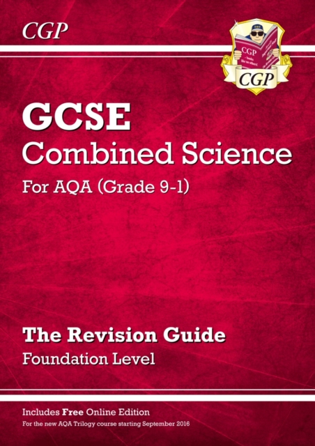 GCSE Combined Science AQA Revision Guide - Foundation includes Online Edition, Videos & Quizzes, Multiple-component retail product, part(s) enclose Book