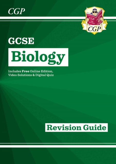 GCSE Biology Revision Guide includes Online Edition, Videos & Quizzes, Multiple-component retail product, part(s) enclose Book