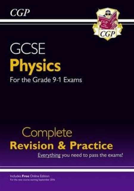 GCSE Physics Complete Revision & Practice includes Online Ed, Videos & Quizzes, Multiple-component retail product, part(s) enclose Book