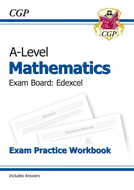 A-Level Maths Edexcel Exam Practice Workbook (includes Answers), Paperback / softback Book