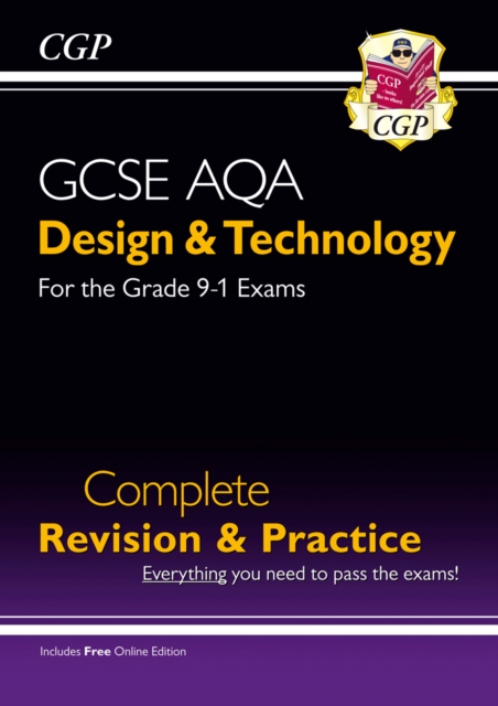 GCSE Design & Technology AQA Complete Revision & Practice (with Online Edition), Multiple-component retail product, part(s) enclose Book