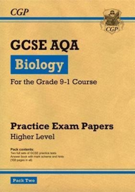 GCSE Biology AQA Practice Papers: Higher Pack 2: for the 2024 and 2025 exams, Paperback / softback Book