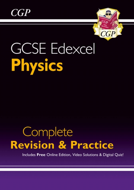 New GCSE Physics Edexcel Complete Revision & Practice includes Online Edition, Videos & Quizzes, Multiple-component retail product, part(s) enclose Book