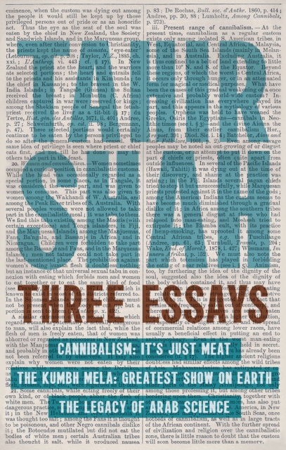 Three Essays, EPUB eBook