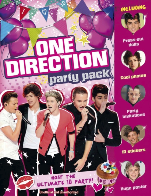 One Direction Party Pack, Paperback / softback Book