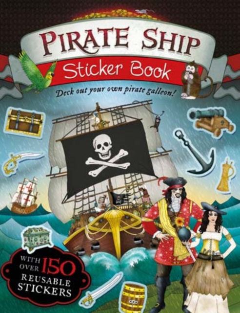 Pirate Ship Sticker Book, Paperback Book