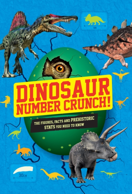 Dinosaur Number Crunch! : The figures, facts and prehistoric stats you need to know, Paperback / softback Book
