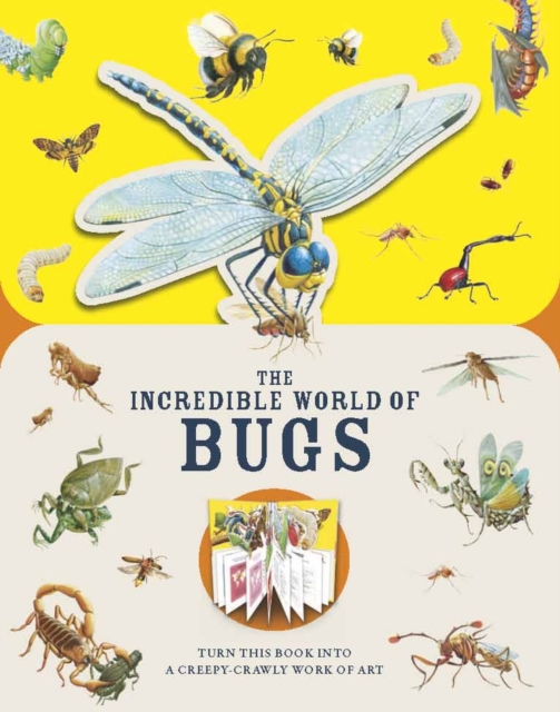 Paperscapes: The Incredible World of Bugs : Turn This Book Into a Creepy-Crawly Work of Art, Hardback Book
