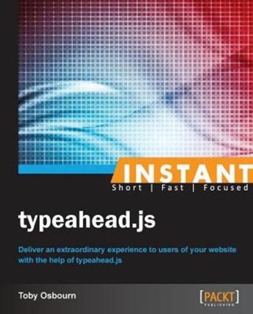 Instant typeahead.js, Paperback / softback Book