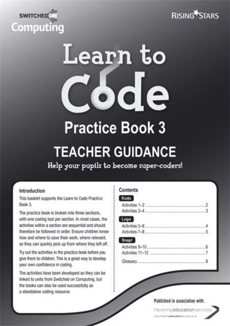 Learn to Code Teacher's Notes 3, Paperback / softback Book