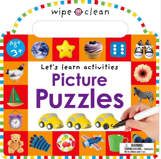 Picture Puzzles : Wipe Clean Learning, Board book Book