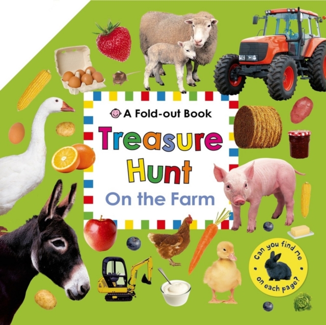 On the Farm : Fold out Treasure Hunts, Board book Book