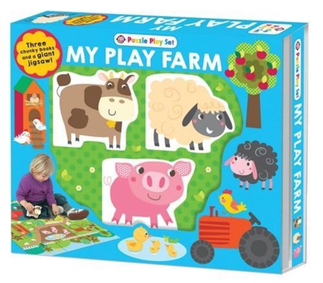 Farm Puzzle Playset, Hardback Book
