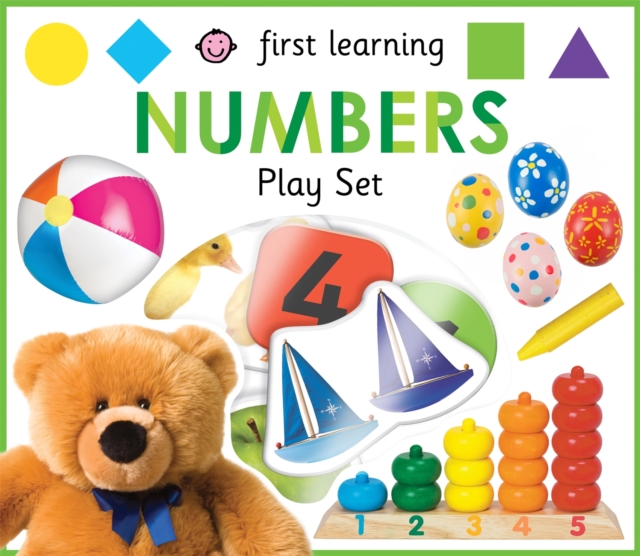 First Learning Numbers Play Set, Hardback Book