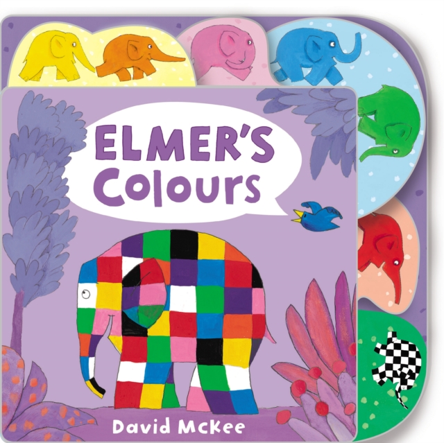 Elmer's Colours : Tabbed Board Book, Board book Book