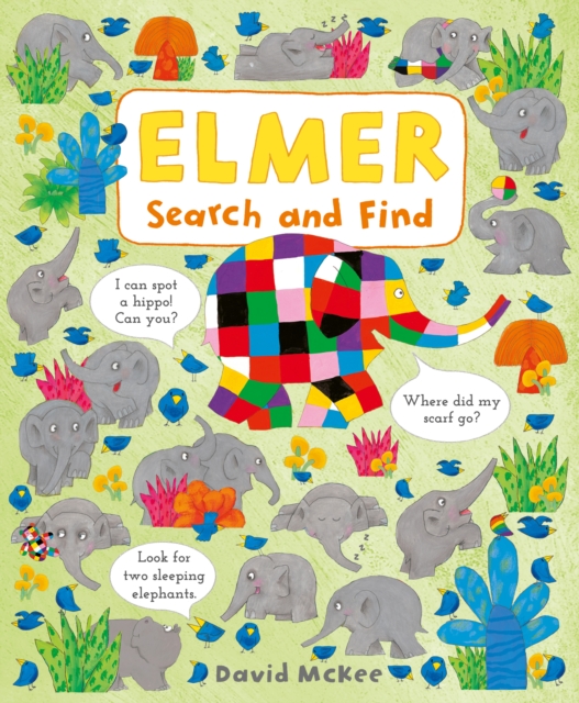Elmer Search and Find, Board book Book