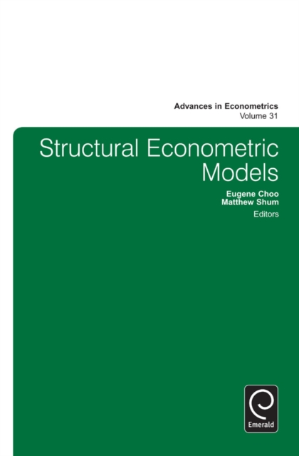 Structural Econometric Models, Hardback Book
