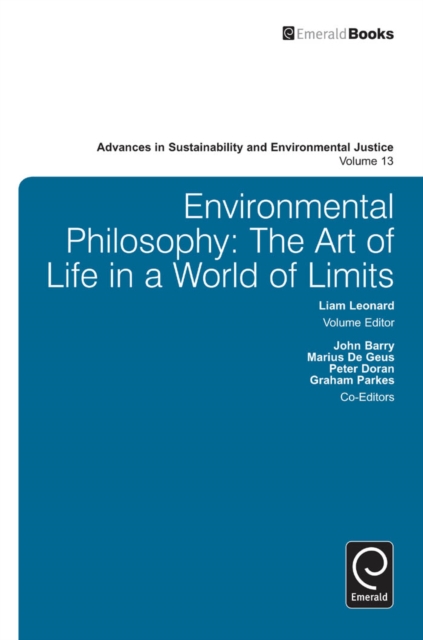 Environmental Philosophy : The Art of Life in a World of Limits, Hardback Book