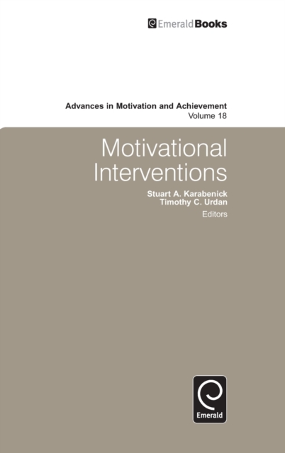 Motivational Interventions, Hardback Book