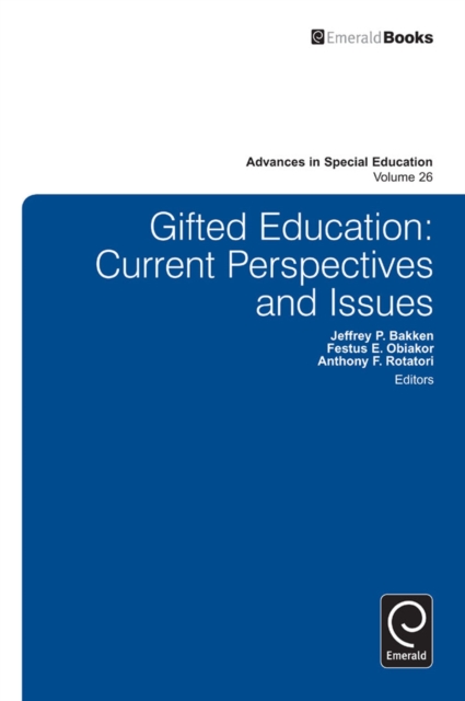 Gifted Education : Current Perspectives and Issues, Hardback Book