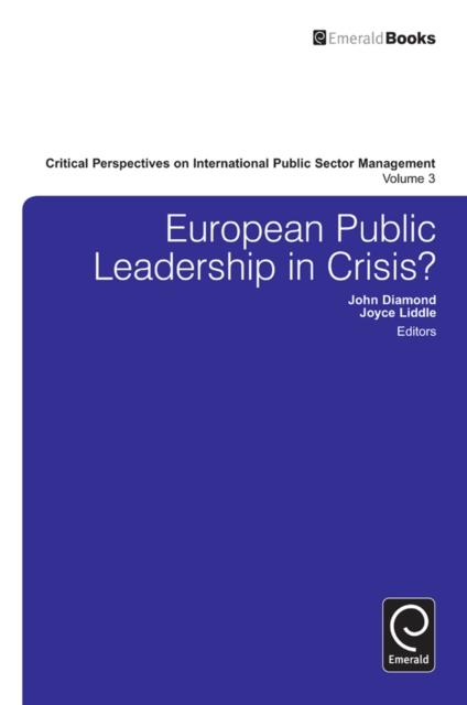 European Public Leadership in Crisis?, Hardback Book
