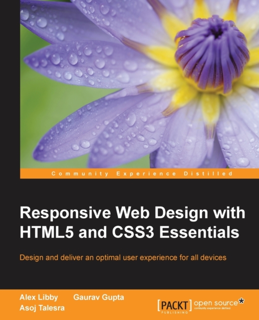Responsive Web Design with HTML5 and CSS3 Essentials, Paperback / softback Book
