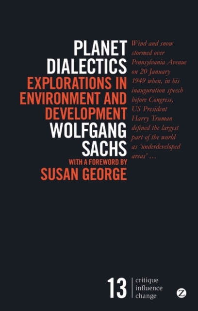 Planet Dialectics : Explorations in Environment and Development, EPUB eBook