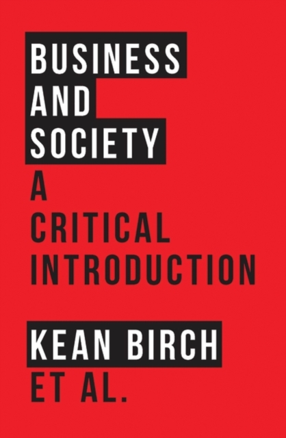 Business and Society : A Critical Introduction, EPUB eBook