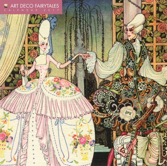 Art Deco Fairytales Wall Calendar 2017, Calendar Book