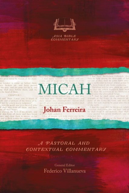 Micah : A Pastoral and Contextual Commentary, EPUB eBook