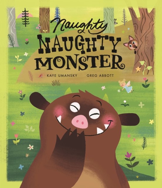 Naughty Naughty Monster, Hardback Book
