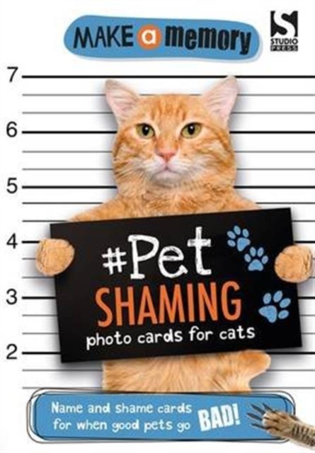 Make a Memory #Pet Shaming Cat : Name and shame photo cards for when good pets go bad!, Paperback / softback Book