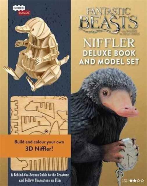 IncrediBuilds - Fantastic Beasts - Niffler : Deluxe model and book set, Hardback Book