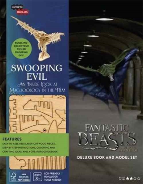 IncrediBuilds - Fantastic Beasts - Swooping Evil : Deluxe model and book set, Hardback Book