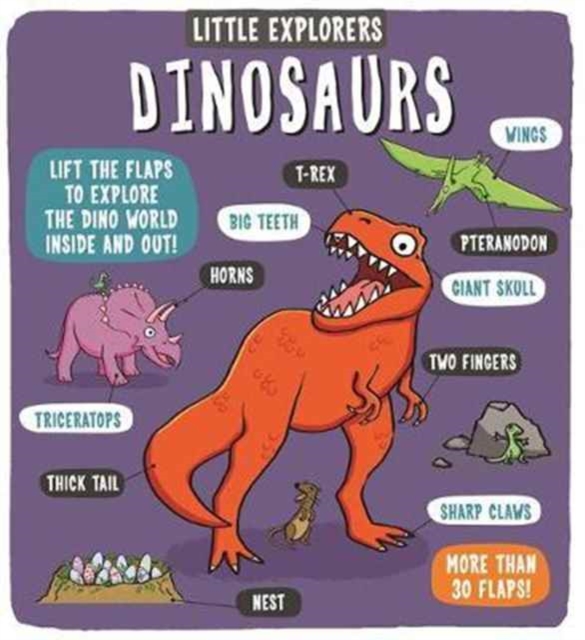 Little Explorers: Dinosaurs, Board book Book