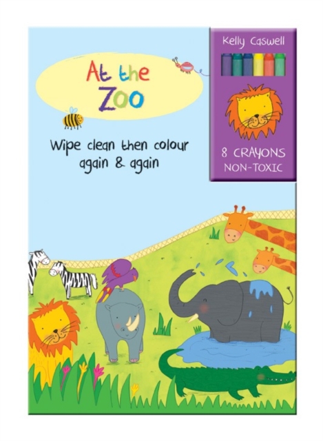 Colour Me Again and Again Book - At the Zoo, Board book Book