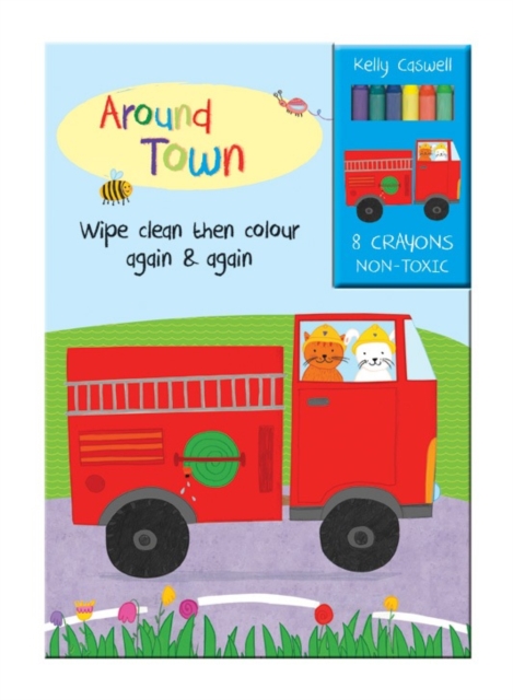 Colour Me Again and Again Book - Around Town, Board book Book