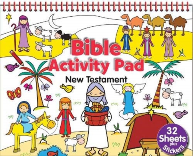 Bible Activity Pad: New Testament, Spiral bound Book