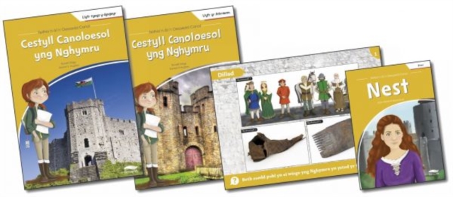 Pecyn Teithio'n l i'r Oesoedd Canol: Cestyll Canoloesol yng Nghymru, Other merchandise Book