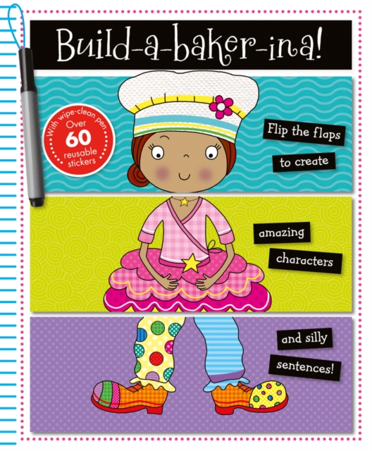 Build-a-Bakerina, Spiral bound Book