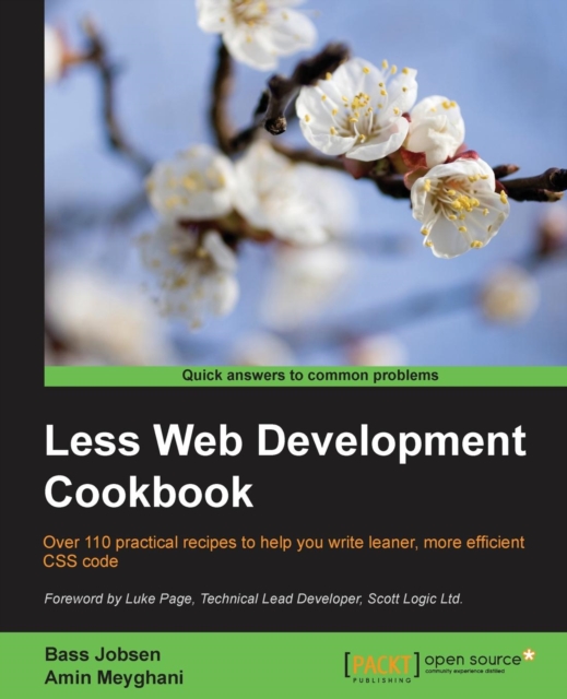 Less Web Development Cookbook, Electronic book text Book