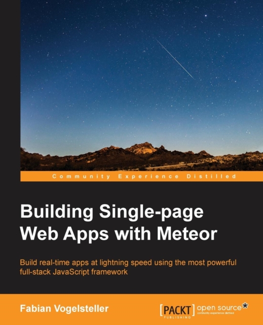 Building Single-page Web Apps with Meteor, Electronic book text Book